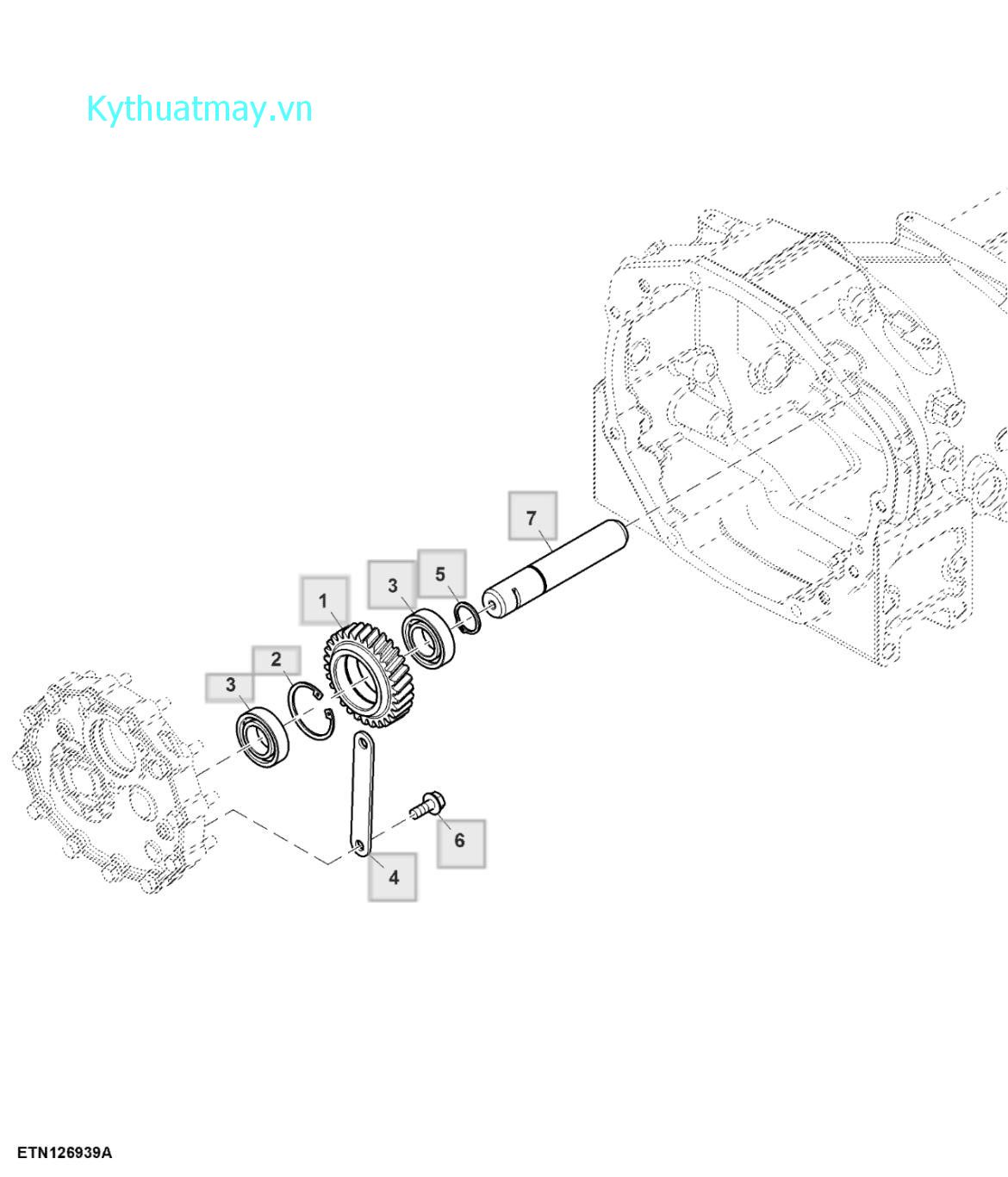 Trục chạy không đảo chiều - ST824576